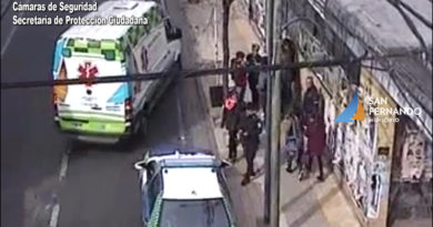 Cámaras de Seguridad permiten brindar asistencia a peatón embestido por una motocicleta Cámaras de Seguridad permiten brindar asistencia a peatón embestido por una motocicleta
