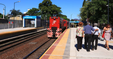 Se renovó la estación Carapachay del tren Belgrano Norte Se renovó la estación Carapachay del tren Belgrano Norte