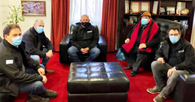 Altos funcionarios del Ministerio de Seguridad provincial se reunieron con el intendente Ishii Altos funcionarios del Ministerio de Seguridad provincial se reunieron con el intendente Ishii