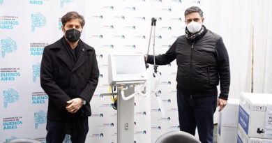 Jorge Macri recibió a Axel Kicillof en Vicente López para la entrega de 5 respiradores Jorge Macri recibió a Axel Kicillof en Vicente López para la entrega de 5 respiradores