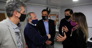 Galmarini, Cabandié y Sabbatella recorrieron el Sistema Riachuelo Galmarini, Cabandié y Sabbatella recorrieron el Sistema Riachuelo
