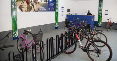 Nueva guardería municipal de bicicletas en la estación de San Isidro Nueva guardería municipal de bicicletas en la estación de San Isidro