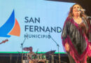 Sandra Mihanovich cantó en San Fernando por la Eliminación de la Violencia contra la Mujer