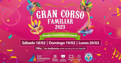 Vuelve el Gran Corso Familiar de San Fernando, el mejor carnaval de la Provincia