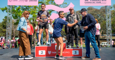 Se corrió la 38° edición de la Maratón Ciudad de Tigre