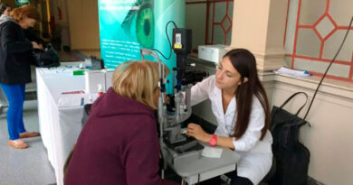 Controles gratuitos de la vista para personas con diabetes en el Hospital de San Isidro