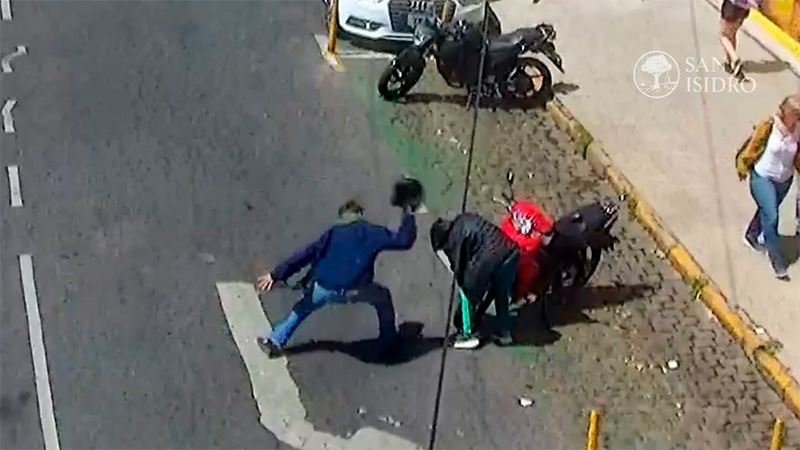 Intentó robar una moto y fue detenido gracias a Ojos en Alerta ...
