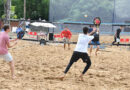 Nardini visitó un centro deportivo donde se practica Beach Tennis en Malvinas Argentinas