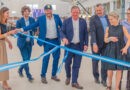 Juan Andreotti participó de la inauguración de una nueva planta industrial de IMS Company