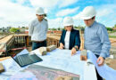 Se construye el nuevo Centro Cívico de la ciudad de Villa de Mayo