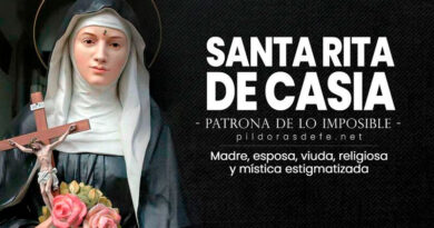 El 22 de mayo, fue: Santa Rita de Casia, patrona de lo imposible. Conocé su historia en ésta nota: El 22 de mayo, fue: Santa Rita de Casia, patrona de lo imposible. Conocé su historia en ésta nota: