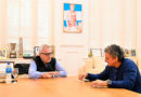Julio Zamora se reunió con Ricardo Bravo, intendente de la localidad de Federación de Entre Ríos