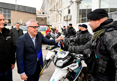 Zamora y Alonso entregaron nuevos móviles para el Sistema de Protección Ciudadana de Tigre