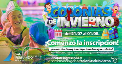 San Fernando inició la inscripción a sus Colonias de Invierno 2025 San Fernando inició la inscripción a sus Colonias de Invierno 2025