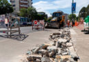 Se avanza con las obras en el cruce de Centenario y Márquez para mejorar el tránsito