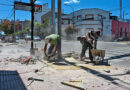 Para una mejor circulación de peatones, se extienden las obras de veredas en Tigre centro
