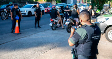 Fuerte despliegue de seguridad con más de 2.200 operativos y casi 400 detenidos en enero