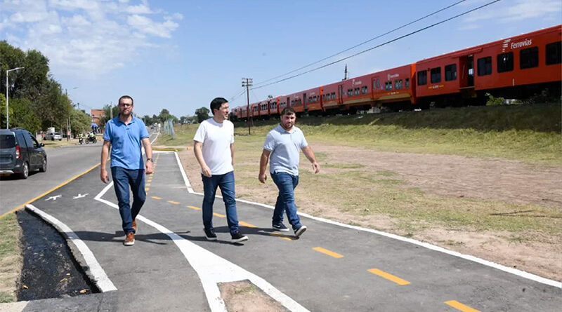 Leo Nardini recorrió el avance del Corredor Seguí entre Grand Bourg y Tierras Altas