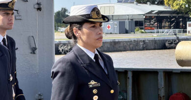 Historias de vecinos: La Capitán de Corbeta Cintia Maizares