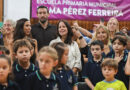 Soledad Martínez acompañó el inicio de clases en la escuela Emma Pérez Ferreira de Vicente López