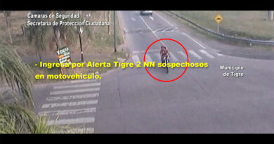 Intensa persecución finalizó con la detención de dos sospechosos en Benavídez