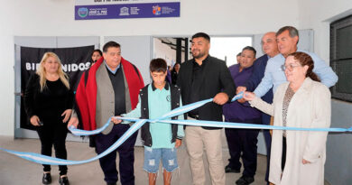 Ishii inauguró la quinta escuela técnica de José C. Paz