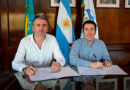 Nardini firmó un Convenio de Cooperación con el Municipio de La Falda, Córdoba