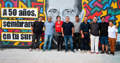 En Tigre centro se presentó un mural en memoria al Padre “Pancho” Soares, a 50 años de su asesinato