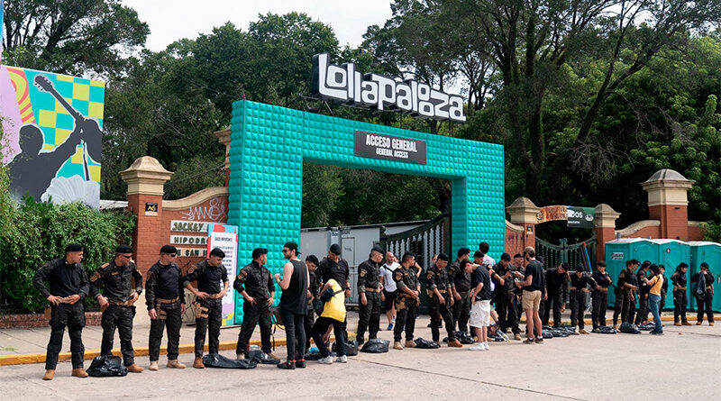 Cómo serán los operativos para recibir al Lollapalooza
