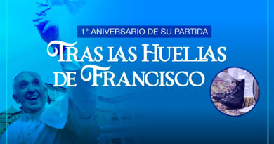 Homenaje al Papa Francisco en Malvinas Argentinas: “Tras las huellas de Francisco”