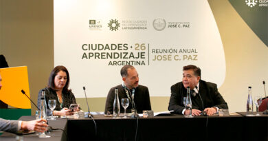 José C. Paz fue sede del 1° Encuentro Anual de la Red Argentina de Ciudades del Aprendizaje de UNESCO