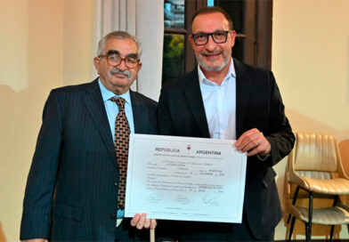 Luis Vivona, impulsor de la Ley Vino Buenos Aires, se recibió de Sommelier