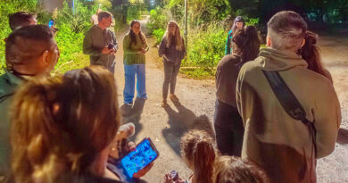 San Fernando realizó una nueva visita guiada nocturna al EcoParque