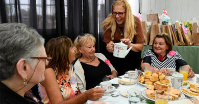 El Municipio, presente en la “Tarde de té solidaria” de las Mujeres Sanmartinianas de Don Torcuato