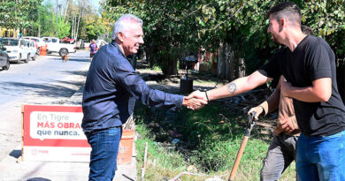 Julio Zamora: “Vamos a ejecutar un total de 50 mil metros de veredas vecinales en todo Tigre” Julio Zamora: “Vamos a ejecutar un total de 50 mil metros de veredas vecinales en todo Tigre”