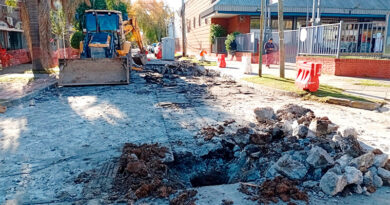 Avanza el plan integral de reparación de calles y veredas en San Isidro Avanza el plan integral de reparación de calles y veredas en San Isidro