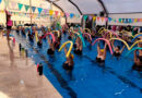 Con el lema “Aqua en acción”, el Municipio realizó una nueva Masterclass de Aquagym en Don Torcuato