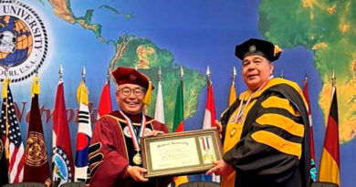 Universidad de Estados Unidos distingue a Mario Ishii