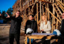 Nardini recibió a Magario y visitaron las obras del futuro Distrito Malvinas