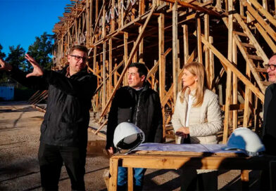 Nardini recibió a Magario y visitaron las obras del futuro Distrito Malvinas Nardini recibió a Magario y visitaron las obras del futuro Distrito Malvinas