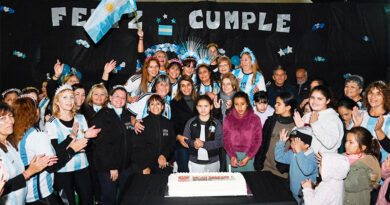 Los vecinos de El Zorzal vibraron con la celebración del 15° aniversario de su Polideportivo