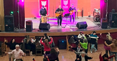 A puro folclore y baile, la comunidad del Municipio Tigre disfrutó de una nueva edición La Nocturna Peña