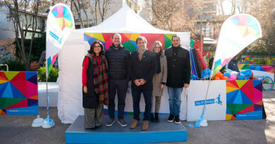 Vicente López inauguró la Plaza Activa Joy of Moving en Olivos