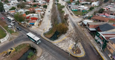 Nardini habilitó las obras de repavimentación integral de la calle Hooke
