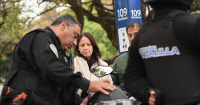 Vicente López incorporó un nuevo sistema de comunicación para la Patrulla Municipal