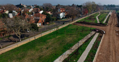 Avanzan las obras del nuevo parque público de Boulogne