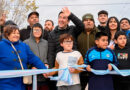 Nardini inauguró cinco nuevas cuadras en el barrio Rodríguez