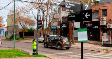 Se modificó el sentido de circulación de dos calles en Las Lomas