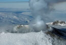El monte Erebus, el volcán que esparce cristales de oro en la Antártida