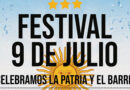 Llega una nueva edición del Festival del Barrio 9 de Julio para celebrar la patria Llega una nueva edición del Festival del Barrio 9 de Julio para celebrar la patria